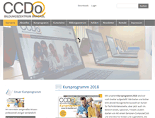 Tablet Screenshot of ccdo.de